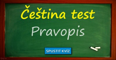 Čeština test - Pravopis