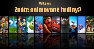 Znáte postavy z animovaných filmů?