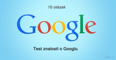Test znalostí o Google