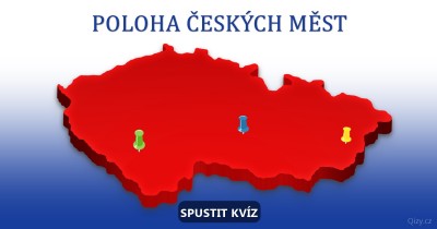 Poloha českých měst