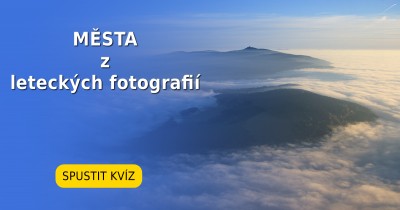 Města z leteckých fotografií